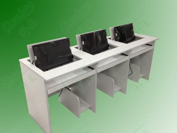 翻轉(zhuǎn)電腦桌，學(xué)校電腦桌，學(xué)生電腦桌